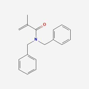 N,N-Dibenzylmethacrylamide chemical structure (CAS 57625-30-6)