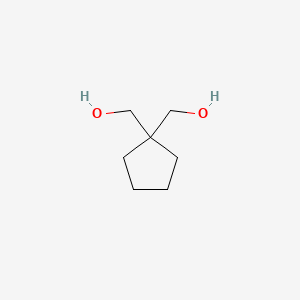 Cyclopentane-1,1-diyldimethanol chemical structure (CAS 5763-53-1)