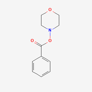 Morpholino benzoate chemical structure (CAS 5765-65-1)