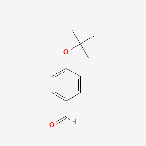 4-(tert-Butoxy)benzaldehyde chemical structure (CAS 57699-45-3)