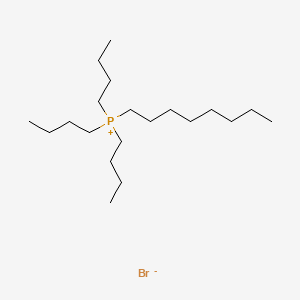 Tributyl(octyl)phosphonium bromide chemical structure (CAS 57702-65-5)