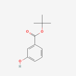 tert-Butyl 3-hydroxybenzoate chemical structure (CAS 57704-54-8)