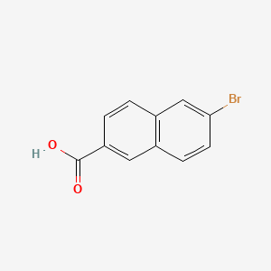 6-Bromo-2-naphthoic acid chemical structure (CAS 5773-80-8)