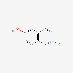 2-Chloroquinolin-6-ol chemical structure (CAS 577967-89-6)