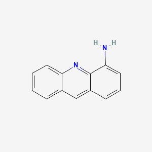 Acridin-4-amine chemical structure (CAS 578-07-4)