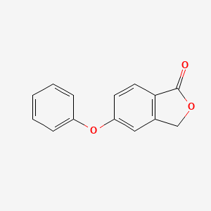 5-Phenoxyisobenzofuran-1(3H)-one chemical structure (CAS 57830-14-5)