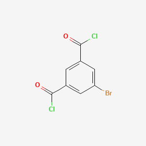 5-Bromo-1,3-benzenedicarbonyl dichloride chemical structure (CAS 57863-69-1)