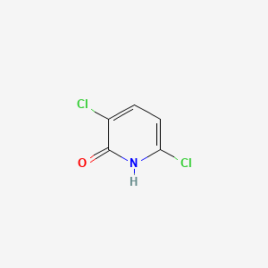 3,6-Dichloropyridin-2(1H)-one chemical structure (CAS 57864-39-8)