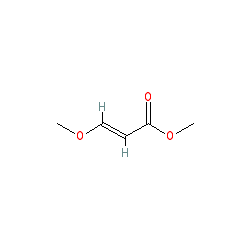 Methyl trans-3-methoxyacrylate chemical structure (CAS 5788-17-0)