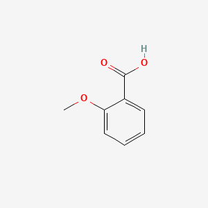 2-Methoxybenzoic acid chemical structure (CAS 579-75-9)