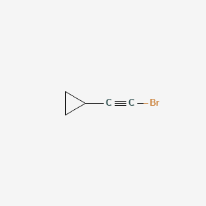 1-Bromo-2-cyclopropylethyne chemical structure (CAS 57951-72-1)