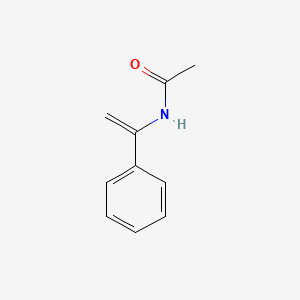 N-(1-Phenylvinyl)acetamide chemical structure (CAS 57957-24-1)