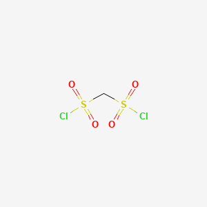 Methanedisulfonyl dichloride chemical structure (CAS 5799-68-8)