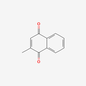 2-Methylnaphthalene-1,4-dione chemical structure (CAS 58-27-5)