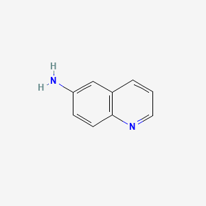 6-Aminoquinoline chemical structure (CAS 580-15-4)