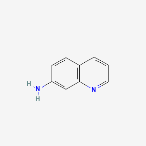Quinolin-7-amine chemical structure (CAS 580-19-8)