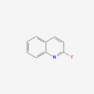 2-Fluoroquinoline chemical structure (CAS 580-21-2)