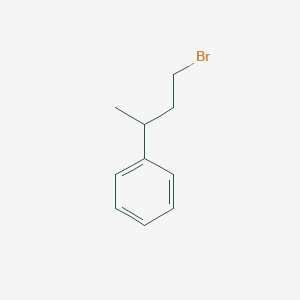 (4-Bromobutan-2-yl)benzene chemical structure (CAS 5801-17-2)