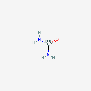 Urea-13C chemical structure (CAS 58069-82-2)