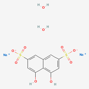 Disodium 4,5-dihydroxynaphthalene-2,7-disulfonate dihydrate chemical structure (CAS 5808-22-0)