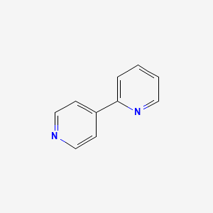 2,4-Bipyridine chemical structure (CAS 581-47-5)