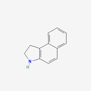 2,3-Dihydro-1H-benzo[e]indole chemical structure (CAS 5811-00-7)