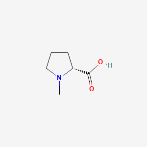 (R)-1-Methylpyrrolidine-2-carboxylic acid chemical structure (CAS 58123-62-9)