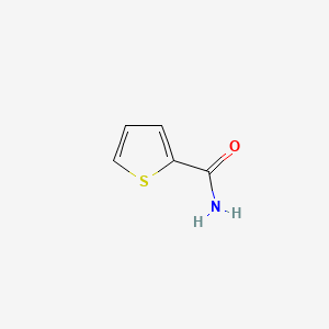 2-Thiophenecarboxamide chemical structure (CAS 5813-89-8)