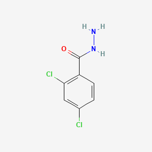 2,4-Dichlorobenzohydrazide chemical structure (CAS 5814-06-2)
