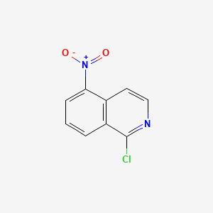1-Chloro-5-nitroisoquinoline chemical structure (CAS 58142-97-5)