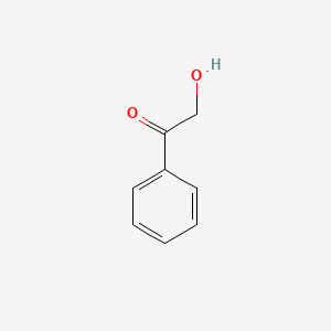 2-Hydroxy-1-phenylethanone chemical structure (CAS 582-24-1)