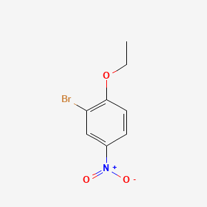3-Bromo-4-ethoxynitrobenzene chemical structure (CAS 58244-42-1)
