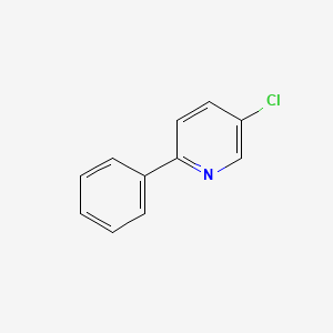 5-Chloro-2-phenylpyridine chemical structure (CAS 58254-76-5)