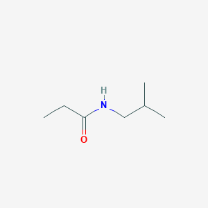 N-Isobutylpropionamide chemical structure (CAS 5827-75-8)