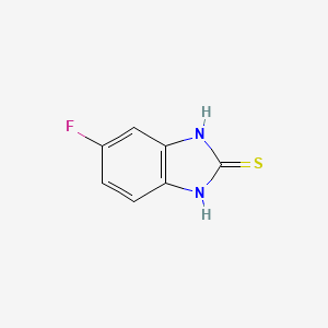 5-Fluoro-1H-benzo[d]imidazole-2(3H)-thione chemical structure (CAS 583-42-6)