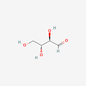 (2R,3R)-2,3,4-Trihydroxybutanal chemical structure (CAS 583-50-6)