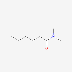 N,N-Dimethylhexanamide chemical structure (CAS 5830-30-8)
