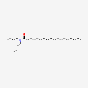 N,N-Dibutylstearamide chemical structure (CAS 5831-88-9)