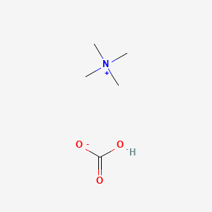 Tetramethylammonium hydrogencarbonate chemical structure (CAS 58345-96-3)