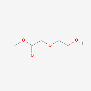 Methyl 2-(2-hydroxyethoxy)acetate chemical structure (CAS 58349-37-4)