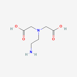 2,2'-((2-Aminoethyl)azanediyl)diacetic acid chemical structure (CAS 5835-29-0)