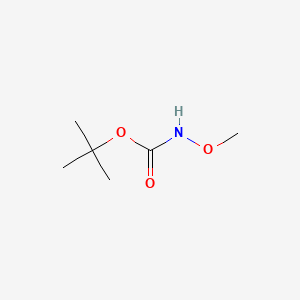 tert-Butyl methoxycarbamate chemical structure (CAS 58377-44-9)