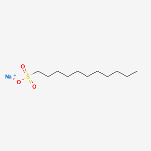 Sodium undecane-1-sulfonate chemical structure (CAS 5838-34-6)