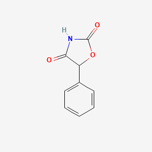 5-Phenyloxazolidine-2,4-dione chemical structure (CAS 5841-63-4)