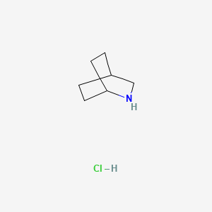 2-Azabicyclo[2.2.2]octane hydrochloride chemical structure (CAS 5845-15-8)