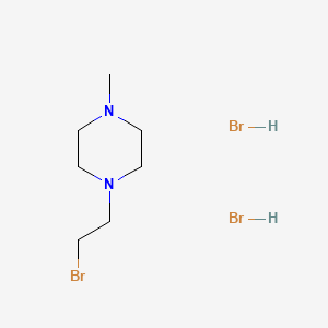 1-(2-Bromoethyl)-4-methylpiperazine dihydrobromide chemical structure (CAS 5845-28-3)