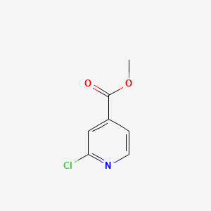 Methyl 2-chloroisonicotinate chemical structure (CAS 58481-11-1)