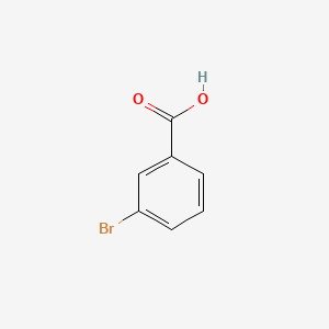 3-Bromobenzoic acid chemical structure (CAS 585-76-2)