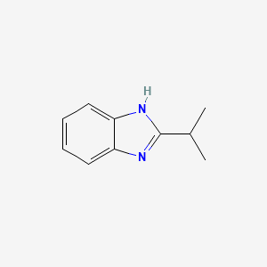 2-Isopropyl-1H-benzo[d]imidazole chemical structure (CAS 5851-43-4)