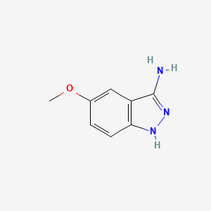 5-Methoxy-1H-indazol-3-amine chemical structure (CAS 58514-96-8)